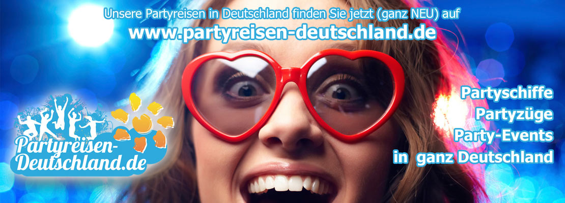Partyreisen in Deutschland mit Partyreisen-Deutschland.de